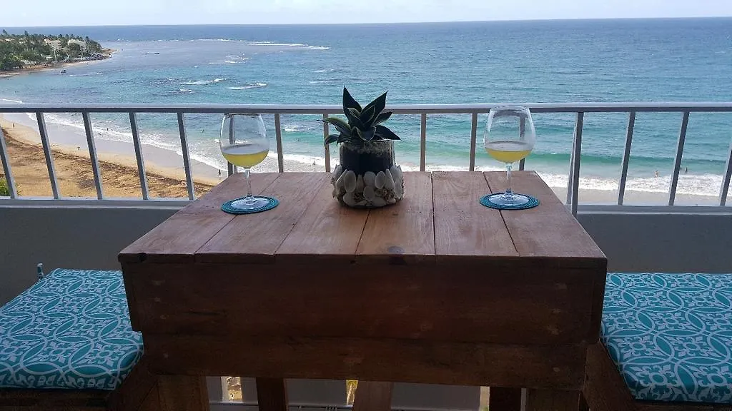 Beach Front Apartment In Luquillo Puerto Rico